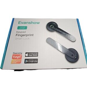 Evanshow Z02 Fingerprint Smart Door Lock Keypad RFID Keyless Entry Tuya App